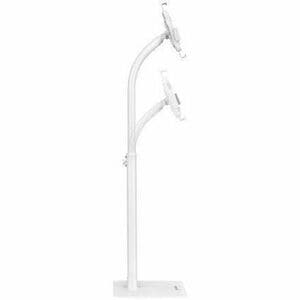 Soporte Tableta De Piso 7.9 A 11" , Antirro - 20.1cm (7.9") A 27.9cm (11") Para Pantalla Plana - 1kg Capacidad De Carga - 118.9cm Altura X 3cm Ancho - Suelo - Acero, Plástico - Blanco - Para Tableta, Ipad, Espacio Público, Tienda Minorista, Business, Hotel, Señalización Digital, Ipad Air, Ipad Mini - Antirrobo, Bloqueable, De Suelo, Rotación 360°, Inclinable, Seguro, A Prueba De Manipulación, Anti Reflejos, Ajustable, Resistencia A Arañazos, Bloqueo De Teclas, ... - Image 6