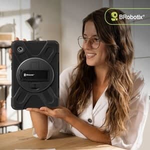 Funda De Uso Rudo Correa Y Giro 360 Samsung Galaxy Tab A9 X110 - Image 5