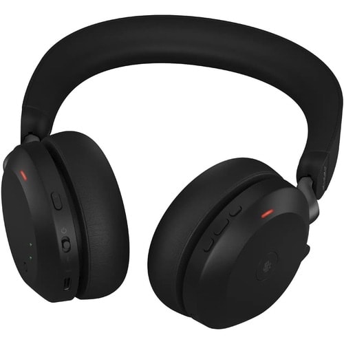 Auriculares Jabra Evolve2 75 Inalámbrico Sobre La Oreja Estéreo - Negro - Binaural - Cerrado - 3000cm - Bluetooth - 20hz A 20khz - Tecnología Mems Micrófono - Cancelación De Ruido - Usb Tipo A - Image 4