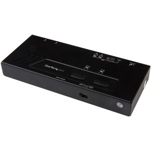 Startech.com Switch Conmutador Matricial Hdmi De 2x2 - Selección Rápida 4k - 3840 × 2160 - 4k - 2 Dispositivo De Entrada - 2 Pantalla - Pantalla, Reproductor Dvd, Reproductor De Disco Blu-Ray, Computador, Proyector, Receptor A/V, Caja Set-Top, Consola De Juegos - 2 X Entrada Hdmi - 2 X Salida Hdmi - Image 7