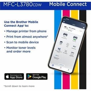 Impresora Láser Multifunción Brother Mfc-L3780cdw Con Cable E Inalámbrico – Color – Copiadora/Fax/Impresora/Escáner – 600 X 2400 Dpi Impresión – Color De Superficie Plana Escáner – 19200 – Gigabit Ethernet Ethernet – Lan Inalámbrica – Apple Airprint, Mopria – Usb