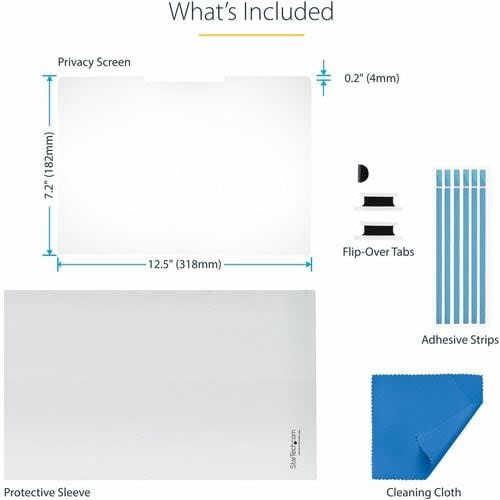 Startech.com Filtro De Privacidad Para Laptop De 14in 16:9 Táctil De Voltear - Anti Luz Azul Antirreflejo - Protector - Para 35.6cm (14") Portátil - 16:9 - Reducción E Luz Azul - Image 8