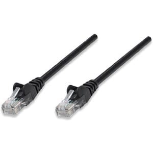 Intellinet Cable Patch Cat 6, 5.0m(16.4f) Utp Negro - Cable For Conmutador, Módem, Router, Panel De Conexión, Enchufe De Pared, Dispositivo De Red - 1gbit/S - Cable De Conexión - Oro Contacto Chapado - Negro - Image 5