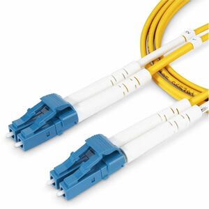 Startech.com Cable De Fibra óptica Dúplex Lc A Lc (upc) Os2 Monomodo De 5m - 9/125µm - 100g - Cable Lszh - Cable For Dispositivo De Red, Servidor, Conmutador, Dispositivo De Almacenamiento - 100gbit/S - Cable De Conexión - Lszh - Duplex - Amarillo