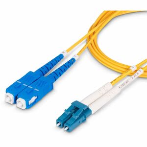 Startech.com Cable De Fibra óptica Lc A Sc (upc) Os2 Monomodo 9/125µm 100g Lszh De 30m - Cable De Conexión De Parcheo - Cable For Dispositivo De Red, Servidor, Conmutador, Dispositivo De Almacenamiento - 100gbit/S - Cable De Conexión - Lszh - Duplex - Amarillo - Image 2