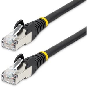 Startech.com Cable De 6m De Red Ethernet Cat6a - Negro - Lszh - 10gb - 500mhz - Poe++ De 100w - Snagless Sin Pestillo - Rj-45 - S/Ftp - Cable For Dispositivo De Red - 10gbit/S - Cable De Conexión - Apantallado - Oro Contacto Chapado - Lszh - 27 Awg - Negro - Image 2