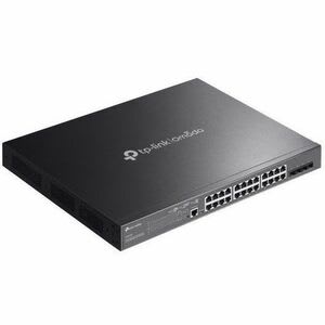 Tp-Link Sg3428xmp 24 Puertos Gestionable Conmutador Ethernet - Gigabit Ethernet, Ethernet De 10 Gigabits - 10/100/1000base-T, 10gbase-X - 2 Capa Compatible - Modular - 486.20w Consumo Energético - 384w Rendimiento Poe - Par Trenzado, Fibra óptica - Poe Ports - 1u - Montable En Bastidor, De Escritorio