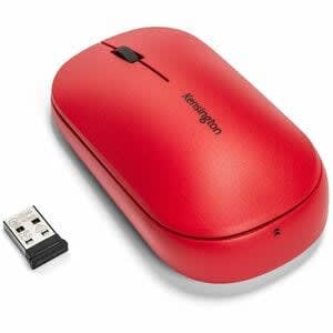 Kensington Mouse Suretrack Color Rojo, Doble Conectividad Bluetooth / 2.4 Ghz