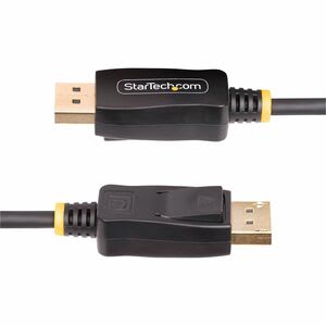 StarTech.com Startech.com Cable Adaptador Displayport A Hdmi De 3m - 4k 60hz Con Hdr - Cable Dp A Hdmi 2.0b - Convertidor Activo De Video - Cable For Dispositivo De Audio/Vídeo, Monitor, Computador, Tarjeta Gráfica, Pantalla - 18gbit/S - Admite Hasta4096 X 2160 - Apantallado - Oro Conector Chapado - Negro
