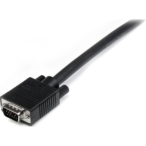 Startech.com Cable Coaxial De Video Vga 15.2 Metros Para Monitor Alta Resolución - 2x Hd15 Macho - Cable For Monitor, Dispositivo De Vídeo - Admite Hasta1920 X 1200 - 28 Awg - Negro - Image 2