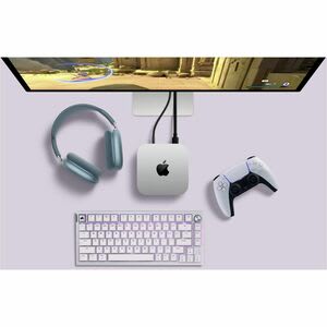 Computadora De Escritorio Apple Mac Mini Mcx44e/A - Apple - 24gb - 512gb Ssd - Mini Pc - Plata - Apple M4 Pro Chip - Apple Hexadeca-Core (16 Core) - Ieee 802.11ax Wireless Lan - 155w