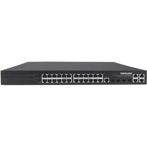 Switch Administrable 24 Puertos Poe+ Con 4 Puertos Sfp Gigabit - Intellinet Switch Administrable