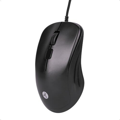 TechZone Mouse Alambrico Techzone 3 Botones 1200 Dpi Longitud Del Cable 1.50m Color Negro