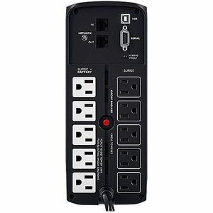 CyberPower Ups De Línea Interactiva Cyberpower Cp1000pfclcda - 1kva/600w - Torre - Avr - 8hora(s) Recarga - 2minuto(s) Stand-By - 120 V Ac Entrada - 120 V Ac Salida - 10 X Nema 5-15r Receptacle(s) - Onda Sinusoidal Pura - Puerto Serial - Usb - Lcd Pantalla - 5 X Battery/Surge Outlet - Contacto Secado