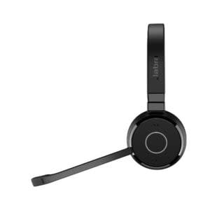 Jabra Evolve 65 Te Usb-A Ms  Stereo. Auricular Con Cable / Inalámbrico, Dual, Certificado Con Microsoft Teams . Binaural - Supra-Aural - 3000cm - Bluetooth - 20hz A 20khz, Tecnología Mems Micrófono - Image 2