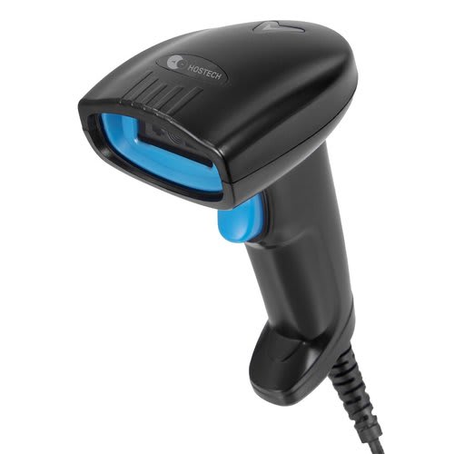Xzeal Gaming Lector De Codigos De Barras Hostech Ht-200/ Cable Usb 1.5m/Led Y Sonido/Negro