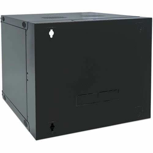 Intellinet 9u Montaje En Pared Gabinete Cerrado Armario De Bastidor Para Conmutador Lan, Panel De Conexión - 482.60mm Ancho Del Rack X 359mm Profundidad Del Rack - Gris Negro - Acero Laminado En Frío, Spcc - 30kg Capacidad Máxima De Peso - 30kg Capacidad De Peso Estático - 3año(s) Garantía