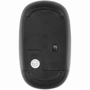 Mouse Manhattan Mw3050 Tama?o Completo - Radiofrecuencia - Usb Tipo A - óptico - 3 Botón(es) - Negro - Inalámbrico - 10m - 2.40ghz - 1200 Dpi - Rueda De Desplazamiento - Simétrico - 1 X Aa Battery Supported