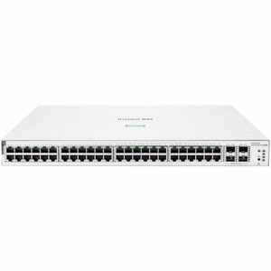Aruba Instant On 1930 48 Puertos Gestionable Conmutador Ethernet - Gigabit Ethernet, Ethernet De 10 Gigabits - 10/100/1000base-T, 10gbase-X - 2 Capa Compatible - Modular - 520w Power Consumption - 370w Rendimiento Poe - Fibra óptica, Par Trenzado - Poe Ports - 1u - Montable En Bastidor, Montaje En Pared, Superficie De Mesa, Montaje En Armario, Debajo De Mesa - Toda La Vida útil Garantía Limitada