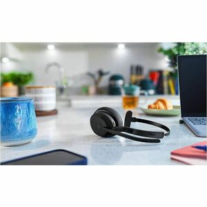 Auriculares Jabra Evolve2 55 Inalámbrico Sobre La Oreja Estéreo - Negro - Binaural - Cerrado - 3000cm - Bluetooth - 20hz A 20khz - Tecnología Mems, Función De Cancelación De Ruido Ambiente Micrófono - Cancelación De Ruido