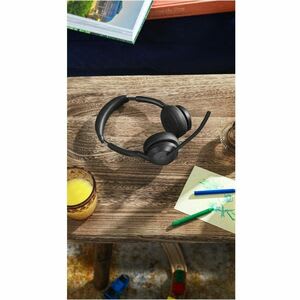 Auriculares Jabra Evolve2 55 Inalámbrico Sobre La Oreja Estéreo - Negro - Binaural - Cerrado - 3000cm - Bluetooth - 20hz A 20khz - Tecnología Mems, Función De Cancelación De Ruido Ambiente Micrófono - Cancelación De Ruido