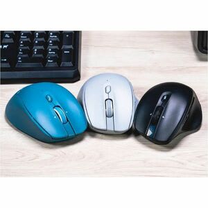 Mouse Naceb - Radiofrecuencia - Usb - 5 Botón(es) - Azul - Inalámbrico - 2.40ghz - 1600 Dpi - Rueda De Desplazamiento - 1 X Aa Battery Supported - Image 4