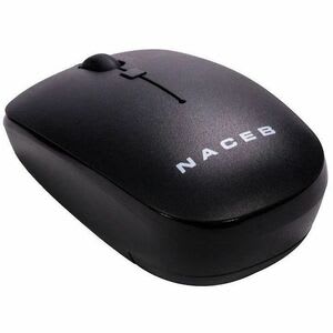 Mouse Naceb - Radiofrecuencia - Usb - 3 Botón(es) - Negro - Inalámbrico - 2.40ghz - 1600 Dpi - Rueda De Desplazamiento - 1 X Aa Battery Supported - Image 3