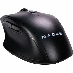 Mouse Naceb - Radiofrecuencia - Usb - 5 Botón(es) - Negro - Inalámbrico - 2.40ghz - 1600 Dpi - Rueda De Desplazamiento - 1 X Aa Battery Supported - Image 6