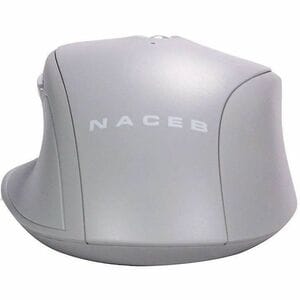 NACEB Mouse Naceb - Radiofrecuencia - Usb - 5 Botón(es) - Gris - Inalámbrico - 2.40ghz - 1600 Dpi - Rueda De Desplazamiento - 1 X Aa Battery Supported