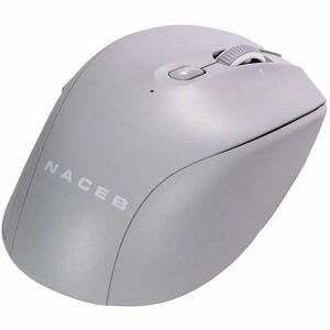 Mouse Naceb - Radiofrecuencia - Usb - 5 Botón(es) - Gris - Inalámbrico - 2.40ghz - 1600 Dpi - Rueda De Desplazamiento - 1 X Aa Battery Supported - Image 5