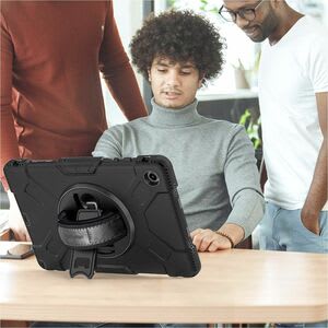 Funda Rígida Con Soporte Para Samsung Galaxy Tab® A9+ (11") - Amortiguador, Resistente A Caídas, Resistente A Impactos, Protector De Pantalla Resistente A Los Arañazos, Resistente A Golpes - Policarbonato, Silicona, Poliuretano Body - Correa De Mano, Correa De Hombro - 27.9mm Altura X 149.1mm Ancho X 278.9mm Profundidad - Image 17