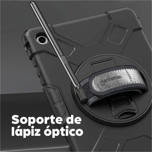 Funda Rígida Con Soporte Para Samsung Galaxy Tab® A9+ (11") - Amortiguador, Resistente A Caídas, Resistente A Impactos, Protector De Pantalla Resistente A Los Arañazos, Resistente A Golpes - Policarbonato, Silicona, Poliuretano Body - Correa De Mano, Correa De Hombro - 27.9mm Altura X 149.1mm Ancho X 278.9mm Profundidad - Image 25
