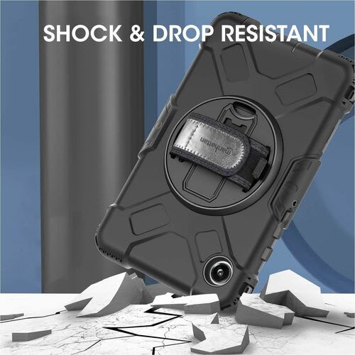 Funda Rígida Con Soporte Para Samsung Galaxy Tab® A9 (8.7") - Amortiguador, Resistente A Golpes, Resistente A Caídas, Resistente A Impactos, Protector De Pantalla Resistente A Los Arañazos - Policarbonato, Silicona, Poliuretano Body - Correa De Mano, Correa De Hombro - 27.9mm Altura X 149.1mm Ancho X 235mm Profundidad - Al Por Menor - Image 17