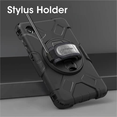 Funda Rígida Con Soporte Para Samsung Galaxy Tab® A9 (8.7") - Amortiguador, Resistente A Golpes, Resistente A Caídas, Resistente A Impactos, Protector De Pantalla Resistente A Los Arañazos - Policarbonato, Silicona, Poliuretano Body - Correa De Mano, Correa De Hombro - 27.9mm Altura X 149.1mm Ancho X 235mm Profundidad - Al Por Menor - Image 18
