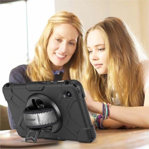 Funda Rígida Con Soporte Para Samsung Galaxy Tab® A9 (8.7") - Amortiguador, Resistente A Golpes, Resistente A Caídas, Resistente A Impactos, Protector De Pantalla Resistente A Los Arañazos - Policarbonato, Silicona, Poliuretano Body - Correa De Mano, Correa De Hombro - 27.9mm Altura X 149.1mm Ancho X 235mm Profundidad - Al Por Menor - Image 25