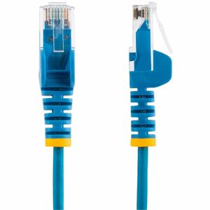 StarTech.com Startech.com Cable Ethernet Cat6 Delgado De 7m Azul - Utp - Cobre Puro - 28awg - Rj45 - Snagless - Lszh - Probado Con Fluke - Cable For Dispositivo De Red, Bastidor, Panel De Conexión, Conmutador Poe, Cámara Ip - 1gbit/S - Cable De Conexión - Unshielded Twisted Pair (utp) - Oro Conector Chapado - Oro Contacto Chapado - Lszh - 28 Awg - Azul