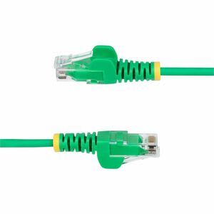 Startech.com Cable Ethernet Cat6 Delgado De 15m Verde - Utp - Cobre Puro - 28awg - Rj45 - Snagless - Lszh - Probado Con Fluke - Cable For Dispositivo De Red, Bastidor, Panel De Conexión, Conmutador Poe, Cámara Ip - 1gbit/S - Cable De Conexión - Unshielded Twisted Pair (utp) - Oro Conector Chapado - Oro Contacto Chapado - Lszh - 28 Awg - Verde