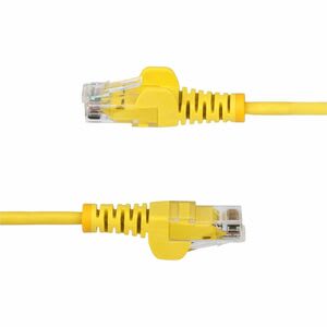 Startech.com Cable Ethernet Cat6 Delgado De 15m Amarillo - Utp - Cobre Puro - 28awg - Rj45 - Snagless - Lszh - Probado Con Fluke - Cable For Dispositivo De Red, Bastidor, Panel De Conexión, Conmutador Poe, Cámara Ip - 1gbit/S - Cable De Conexión - Unshielded Twisted Pair (utp) - Oro Conector Chapado - Oro Contacto Chapado - Lszh - 28 Awg - Amarillo