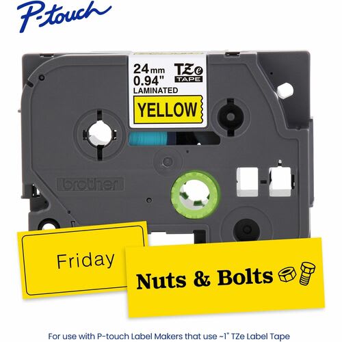 Brother P-Touch Cinta Para Etiquetas - 24mm Ancho - Laminada - 1 Solamente