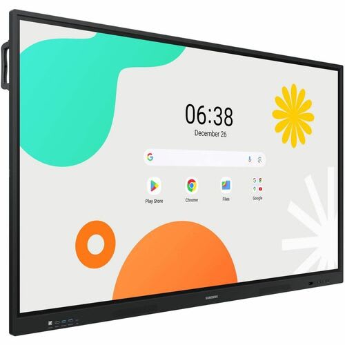 Samsung Wa75f 1905mm 4k Uhd Lcd Pantalla De Colaboración - Infrarrojo (irda) - Pantalla Táctil - 3840 X 2160 - 400cd/M² - 1,200:1 Contrast Ratio - 2160p - Usb - Hdmi - Bluetooth - Android 14