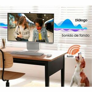 Monitor Lcd Inteligente Samsung S32fm801ul 32" (81.3cm) Clase 4k Uhd - 16:9 - Blanco Caliente - 32" (81.3cm) Viewable - Vertical Alignment (va) - 3840 X 2160 - Mil Millones De Colores - 300cd/M² - 4ms - 60hz Frecuencia De Actualización - Altavoces - Altura, Pivote, Inclinable - Usb Tipo-C - Hdmi - Compatible Con Montura Vesa - Concentrador Usb - Image 5