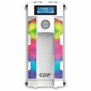 Ups De Línea Interactiva Cdp Gsmart1516 - 1.50kva/900w - De Escritorio - Avr - 120 V Ac Entrada - 120 V Ac Salida - 16 X Nema 5-15r, 2 X Usb Tipo C Receptacle(s) - Monofásico - Pseudo Sinosoidal - Usb - Lcd/Led Pantalla - Image 4