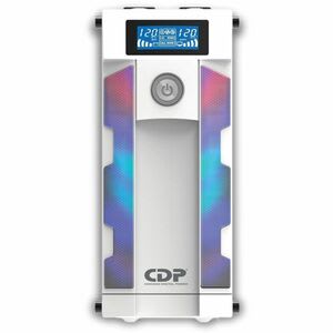 Ups De Línea Interactiva Cdp Gsmart1516 - 1.50kva/900w - De Escritorio - Avr - 120 V Ac Entrada - 120 V Ac Salida - 16 X Nema 5-15r, 2 X Usb Tipo C Receptacle(s) - Monofásico - Pseudo Sinosoidal - Usb - Lcd/Led Pantalla - Image 5