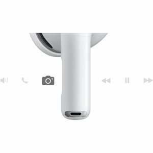 Auricular Apple Airpods Pro 3 True Wireless Auricular Estéreo - Blanco - Siri - Binaural - Intrauditivo - Bluetooth - Reducción De Ruido Micrófono - Cancelación De Ruido