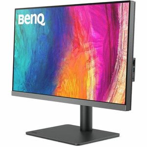 Monitor Led Benq Designvue Pd2706u 27" (68.6cm) Clase 4k Uhd - 16:9 - Gris Oscuro - 27" (68.6cm) Viewable - Tecnología Conmutación En El Mismo Plano (in-Plane Switching, Ips) - Led Retroiluminación - 3840 X 2160 - 1.07 Billones De Colores - 350cd/M² - 5ms - 60hz Frecuencia De Actualización - Altavoces - Giratoria, Altura, Pivote, Inclinable - Usb Tipo-C - Hdmi - Displayport - Compatible Con Montura Vesa - Concentrador Usb, Conmutador Kvm - Image 6