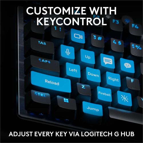 Logitech G Pro X Tkl Teclado Gaming - Sin Teclado Numérico - Cable Conectividad - Usb Tipo C Interfaz - Rgb Led - Negro - Magnética Llave De Contacto - Control De Medios Tecla(s) De Acceso Rápido - Windows 10 - Pc