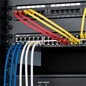 Startech.com 15.24m Categoría 6a Cable De Red - 1 - Cable For Dispositivo De Red, Conmutador, Módulo, Dispositivos Poe, Conmutador Poe, Punto De Acceso, Cámara Ip, Nas - 10gbit/S - Cable De Conexión - Apantallado - Oro Conector Chapado - Lszh - 27 Awg - Negro