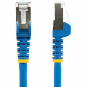 Startech.com 15.24cm Categoría 6a Cable De Red - 1 - Cable For Dispositivo De Red - 10gbit/S - Cable De Conexión - Apantallado - Oro Contacto Chapado - Lszh - 27 Awg - Azul