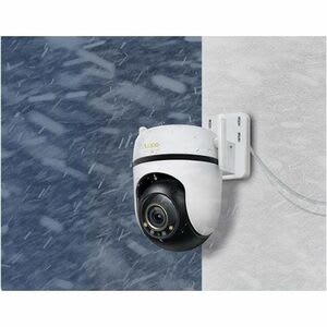 Cámara De Red Tapo C530ws 5megapíxel Exterior 3k - Color - Cúpula - 29.87m Color Visión Nocturna - H.264 - 2880 X 1620 - 3.20mm Fijo Lentes - 30fps - Cmos - Wi-Fi - Ethernet - Soporte De Pared, Fijacion En Techo, Montable En Poste - Alexa, Google Home, Asistente De Google Soportado - Ip66 - Resistente A La Intemperie, Resistente Al Agua, Resistente Al Polvo, Resistente A Condiciones Ambientales, Resistente A Calor, Resistente A La Lluvia - Soporte De Audio - Image 3