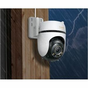 Cámara De Red Tapo C530ws 5megapíxel Exterior 3k - Color - Cúpula - 29.87m Color Visión Nocturna - H.264 - 2880 X 1620 - 3.20mm Fijo Lentes - 30fps - Cmos - Wi-Fi - Ethernet - Soporte De Pared, Fijacion En Techo, Montable En Poste - Alexa, Google Home, Asistente De Google Soportado - Ip66 - Resistente A La Intemperie, Resistente Al Agua, Resistente Al Polvo, Resistente A Condiciones Ambientales, Resistente A Calor, Resistente A La Lluvia - Soporte De Audio - Image 6